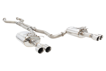 Holden VE/VF V8 Ute Straight Pipe Center Twin 3Inch 304 SS Cat Back