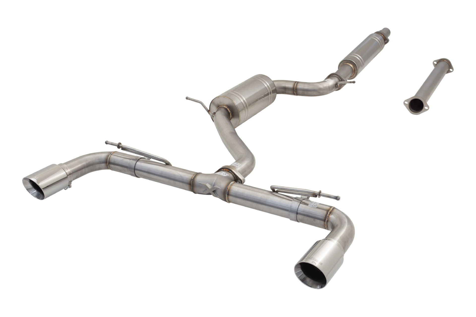VW GOLF GTI MK7 to MK8 Cat Back Exhaust System