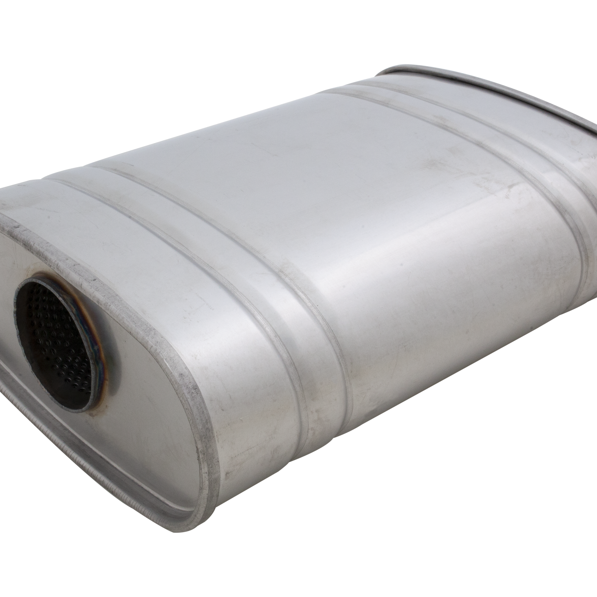 304 Stainless Steel 2.25" 8"x4"x14" Muffler
