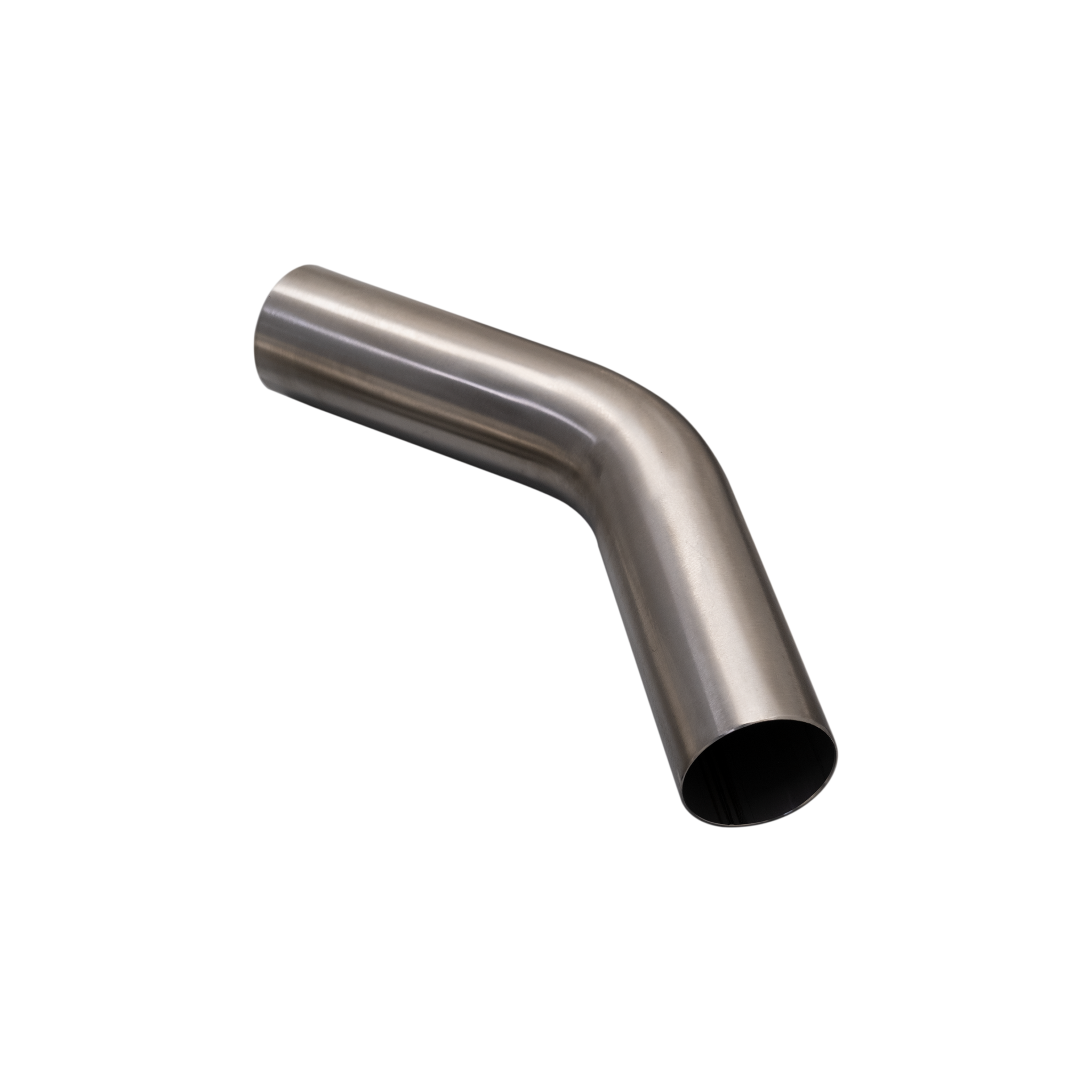 2.25″ Mandrel Bend, 45 Degree, Brushed 304 Stainless Steel