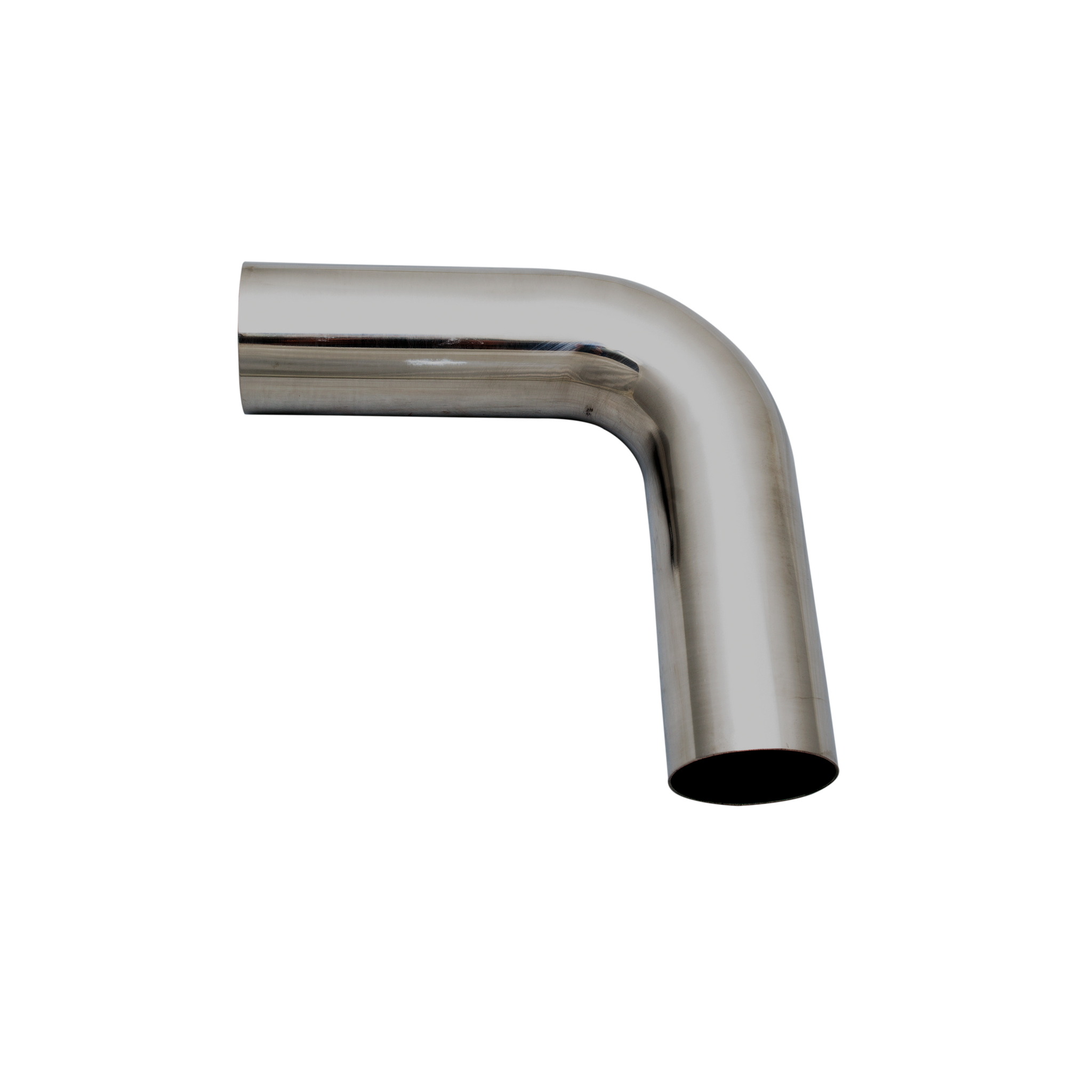 2.5″ Mandrel Bend, 90 Degree, One Dimension, Brushed 304 Stainless Steel
