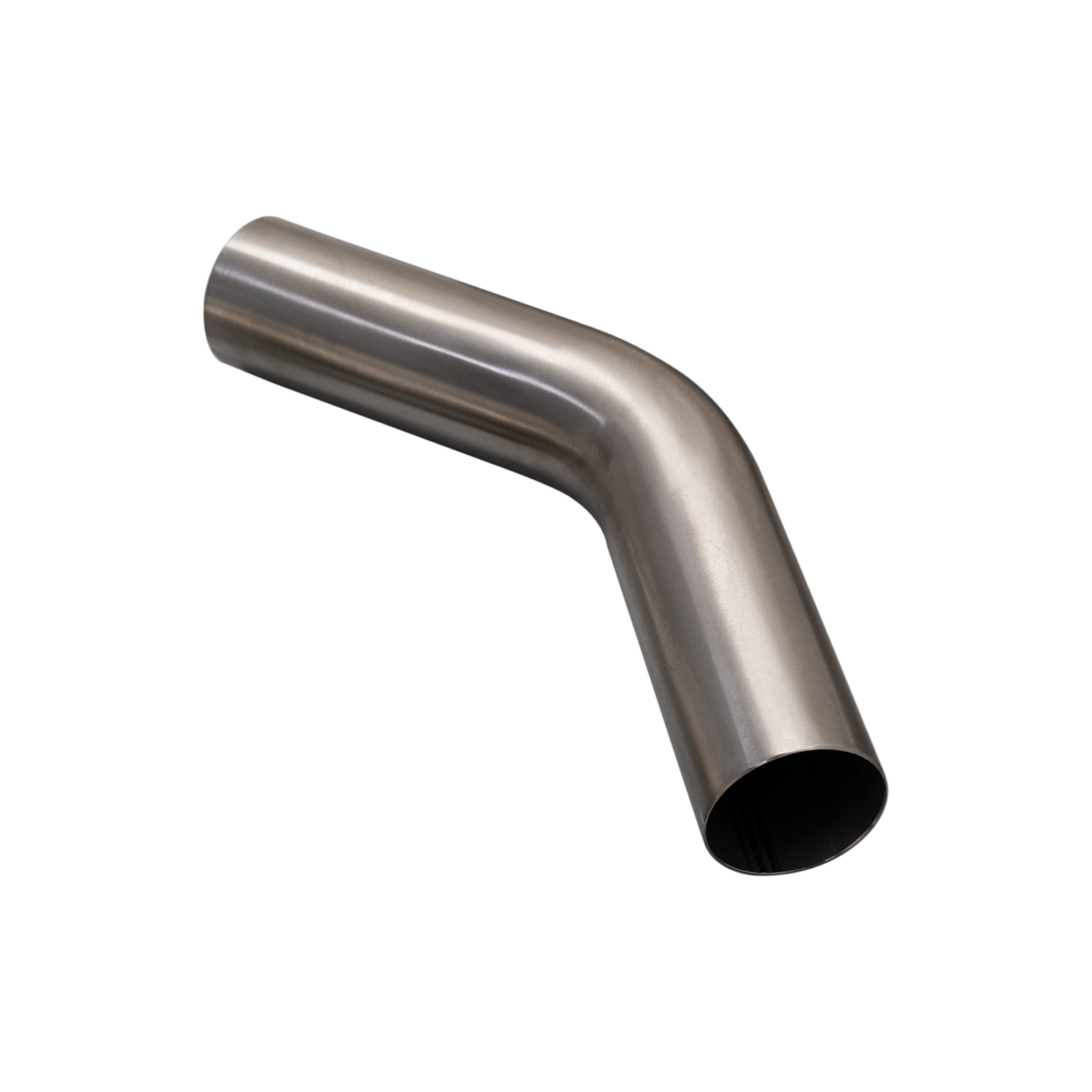 3″ Mandrel Bend, 45 Degree, Brushed 304 Stainless Steel
