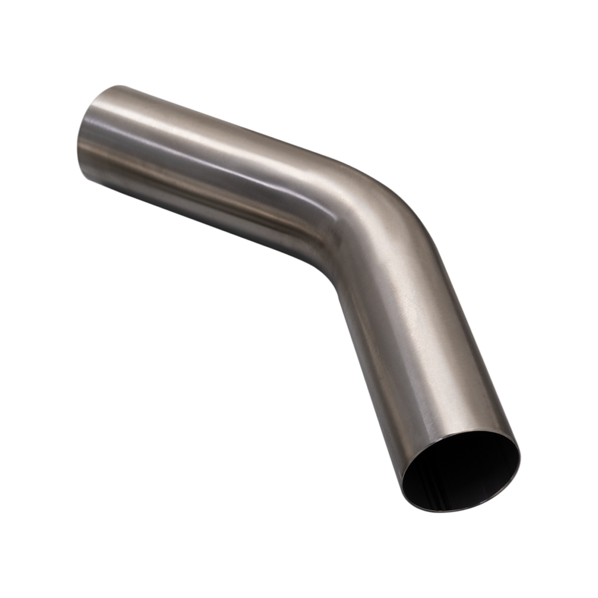 3.5″ Mandrel Bend, 45 Degree, Brushed 304 Stainless Steel
