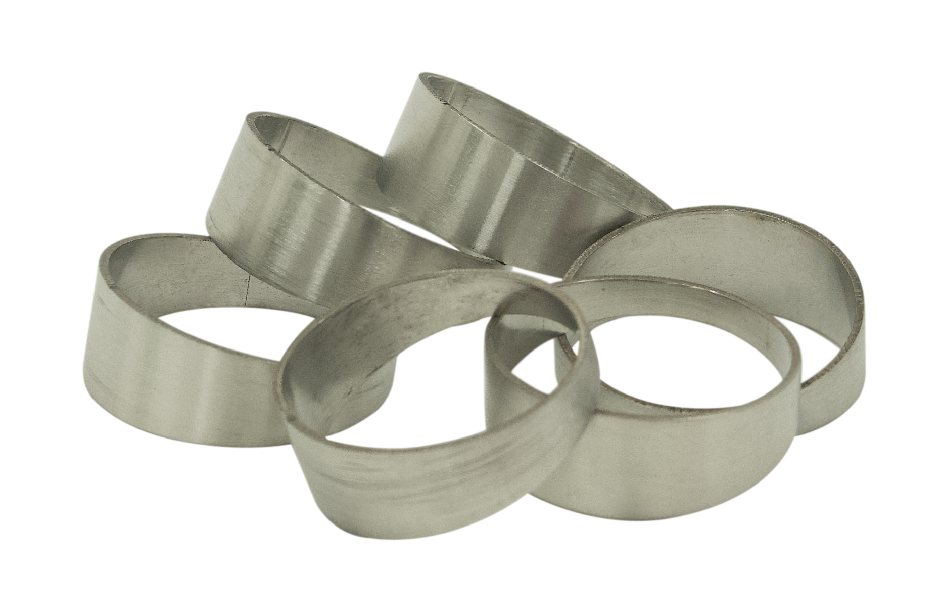 1.75inch Pie Cuts Brushed Stainless Steel 90Deg 1D