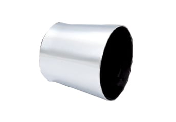 Raw 409 Transition Pipe 2.5" expanding to 3"