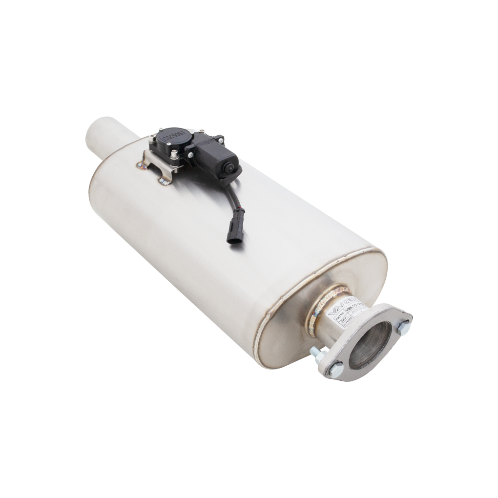 2.5Inch Inlet Oval Varex muffler