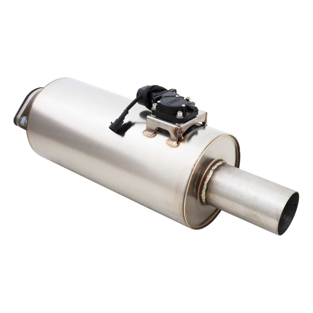 3Inch Inlet 7Inch Round Varex Muffler