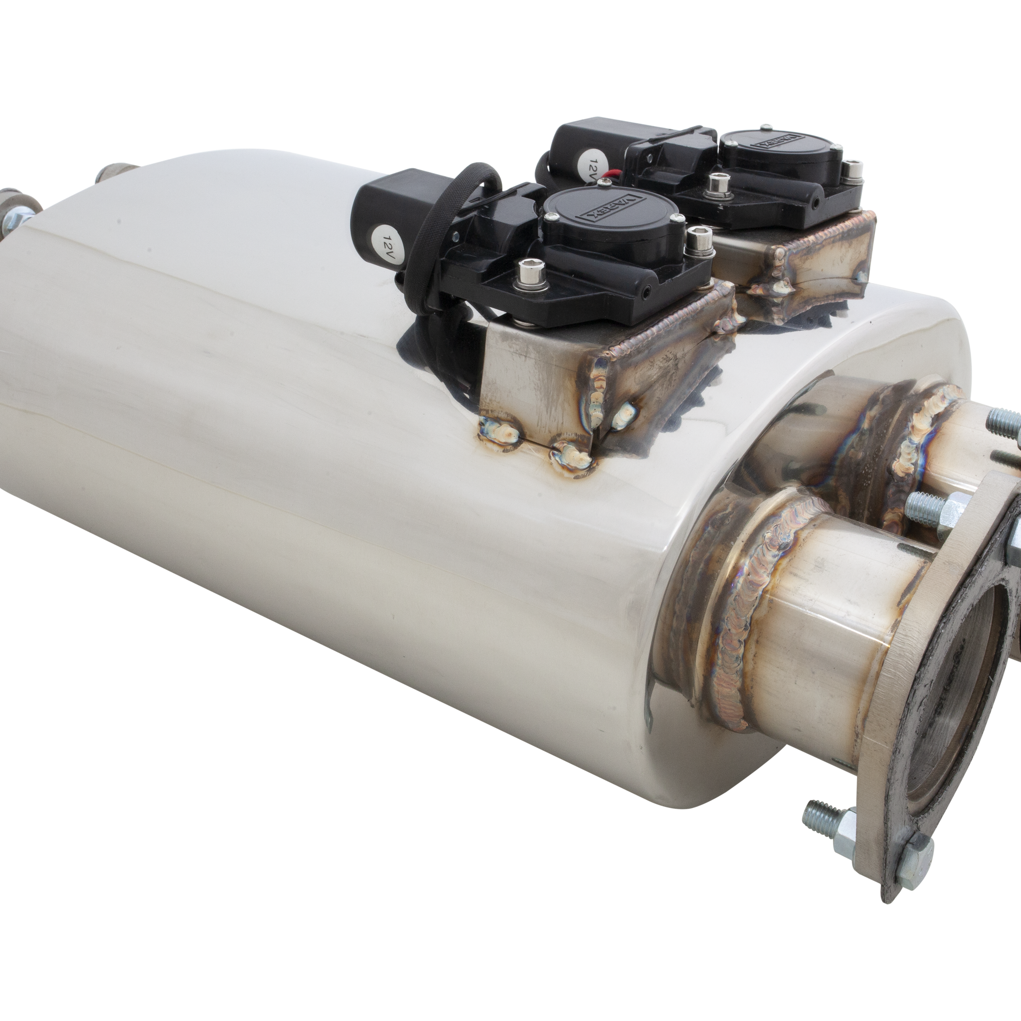 Dual 3Inch Oval Varex Universal Muffler