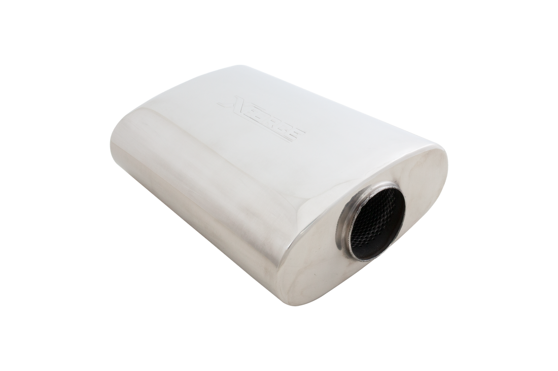 304 Stainless Steel 3" 10"x4"x14" Muffler