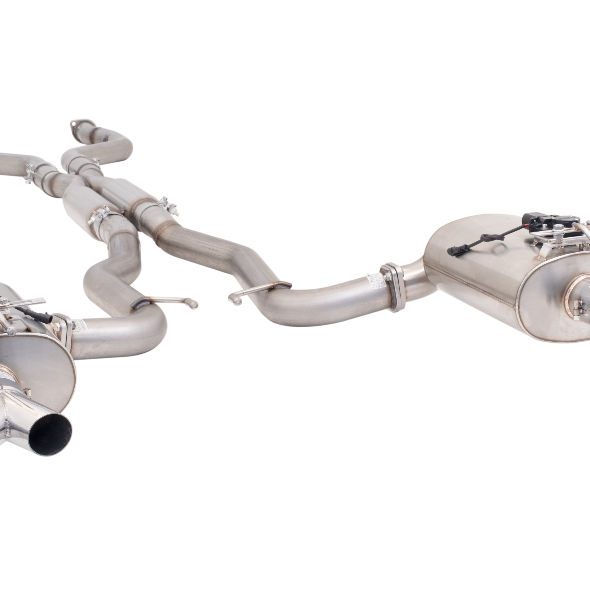 HSV VF Sedan & Wagon Raw 409 Stainless Steel Twin 3" Varex Valved Cat Back System