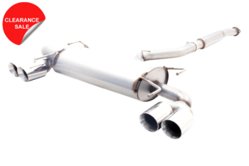 Subaru WRX STI G3 S2 Hatch Cat Back System in Stainless Steel