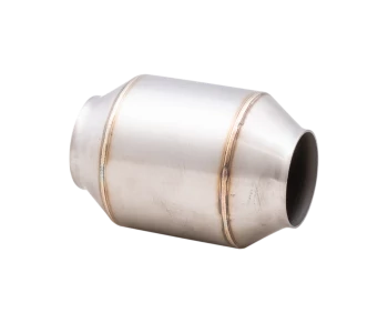 3Inch Short Round Metallic Hi Flow Cat Converter