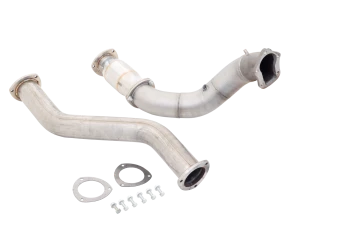 Ford FG Falcon Turbo 4inch Dump Pipe to 3.5
