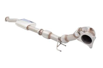 VW Golf R MK6 Downpipe With Hi Flow Catalytic Converter