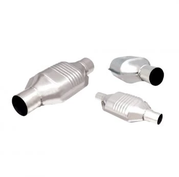 2.25Inch Oval Ceramic Hi Flow Cat Converter