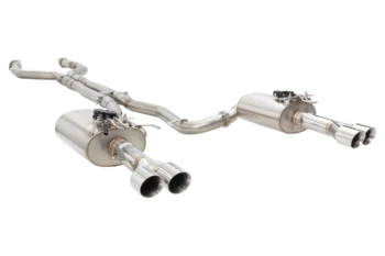 Holden VE VF V8 Ute Straight Pipe Center 304 SS Twin 3Inch Varex Valved Cat Back